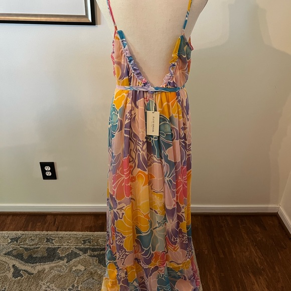 NWT Ramy Brook Printed Ivy Dress. Size Medium. Gorgeous design, feminine & sexy! - Picture 6 of 12